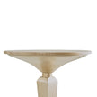 Michael Amini Malibu Crest Round Pedestal Tea Table