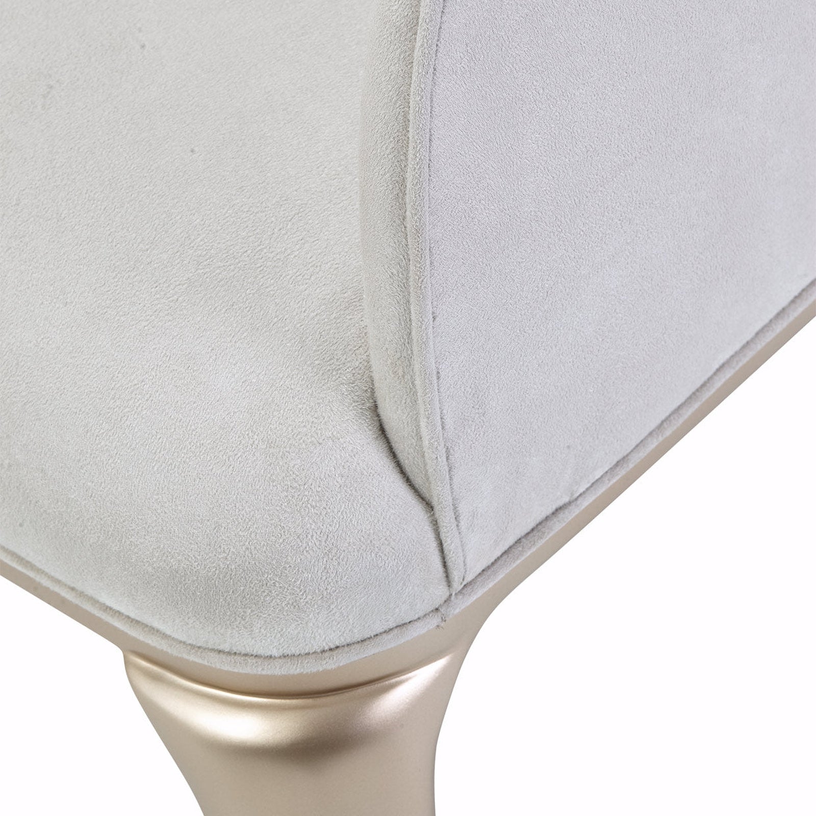 Michael Amini Malibu Crest Vanity Accent Chair