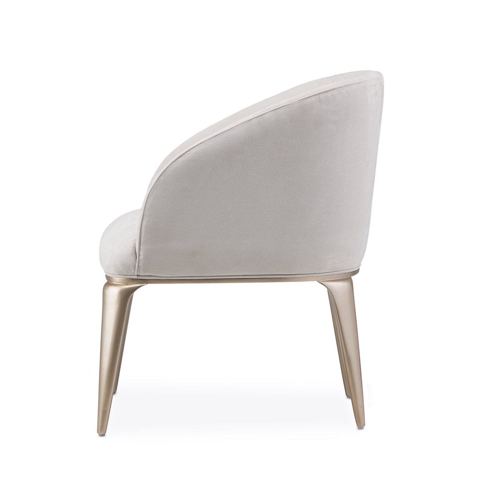 Michael Amini Malibu Crest Vanity Accent Chair