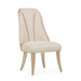 Michael Amini Villa Cherie Caramel Side Chair - Set of 2