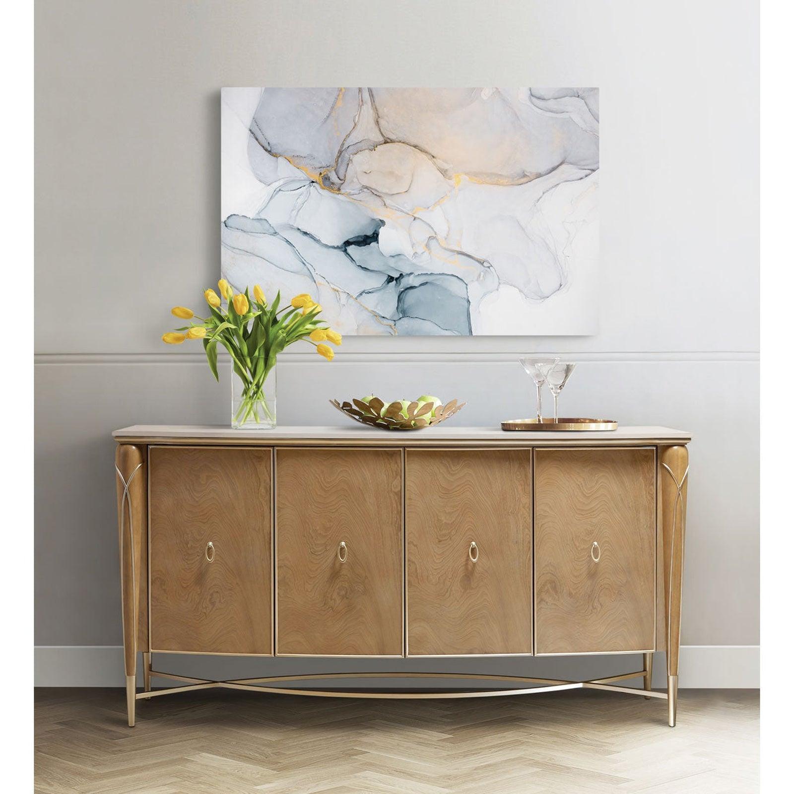 Michael Amini Villa Cherie Caramel Sideboard