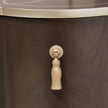 Michael Amini Villa Cherie Hazelnut Vanity Desk