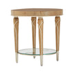 Michael Amini Villa Cherie Caramel End Table