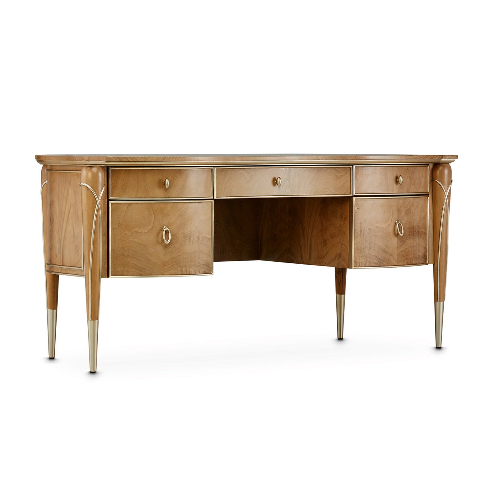 Michael Amini Villa Cherie Caramel Desk