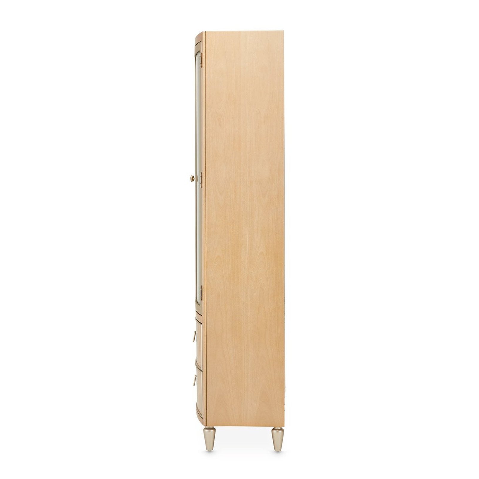 Michael Amini Villa Cherie Caramel Display Cabinet
