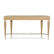 Michael Amini Villa Cherie Caramel Console Table