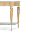Michael Amini Villa Cherie Caramel Console Table