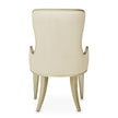 Michael Amini Villa Cherie Caramel Desk Chair