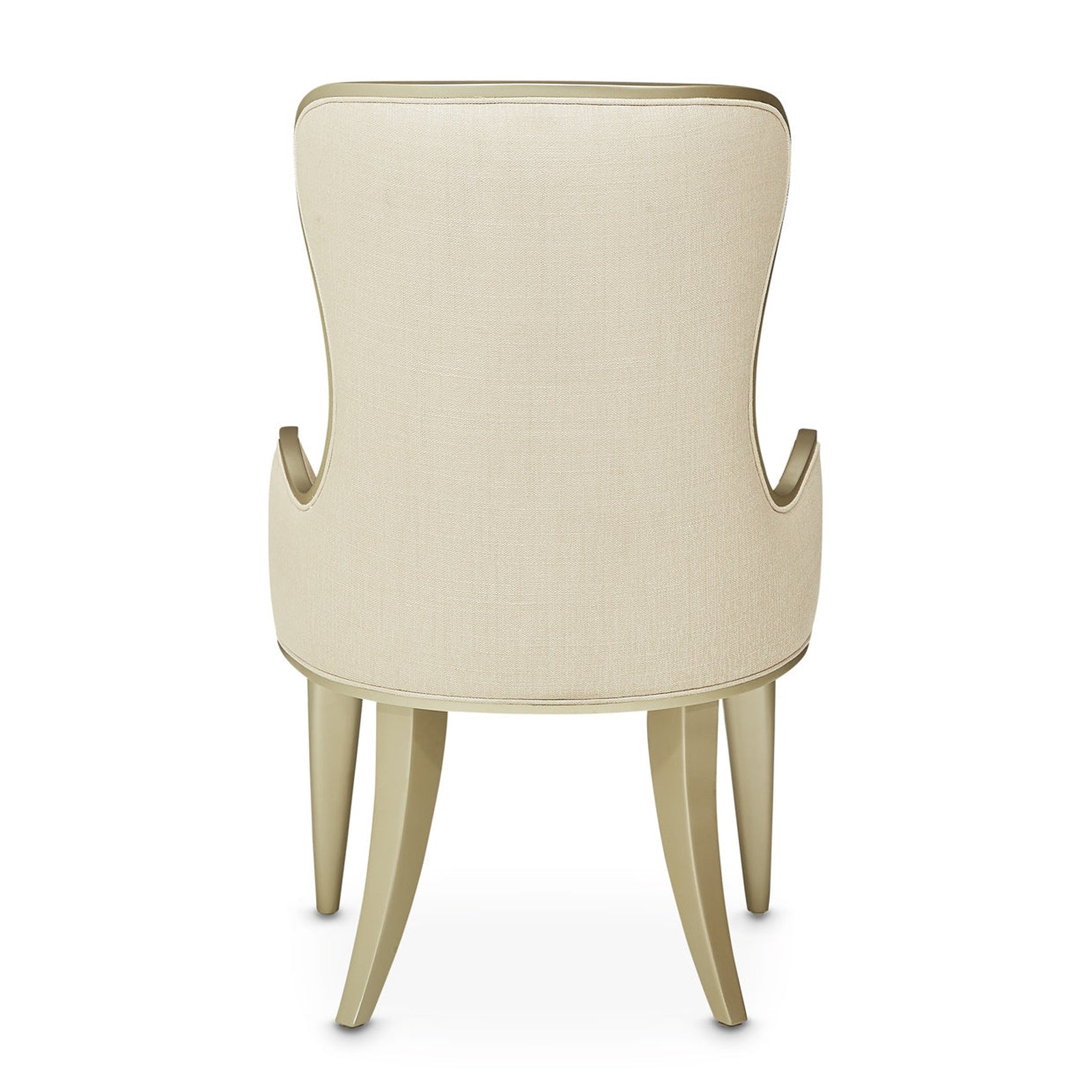 Michael Amini Villa Cherie Caramel Desk Chair