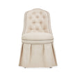 Michael Amini Villa Cherie Tufted Vanity Chair