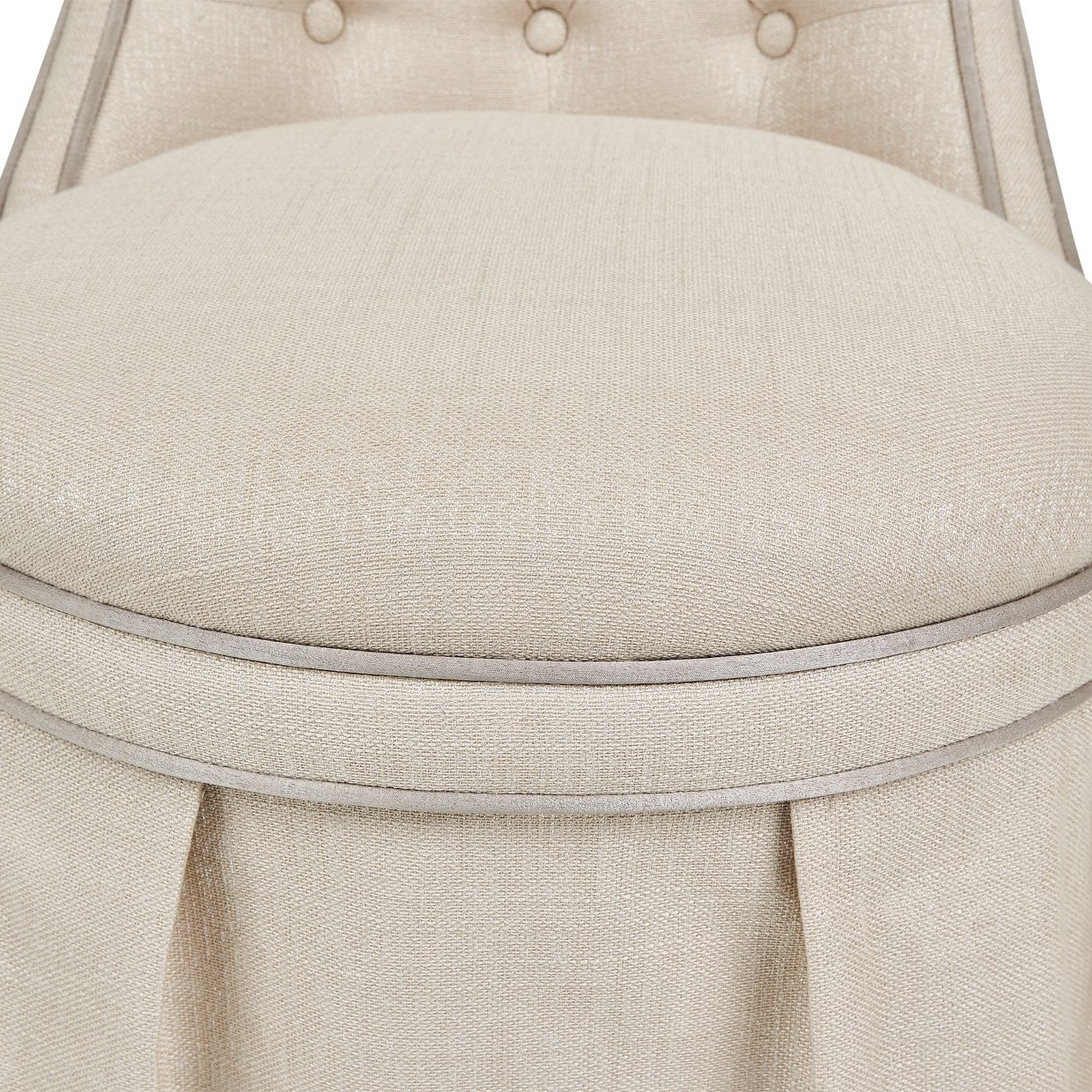 Michael Amini Villa Cherie Tufted Vanity Chair