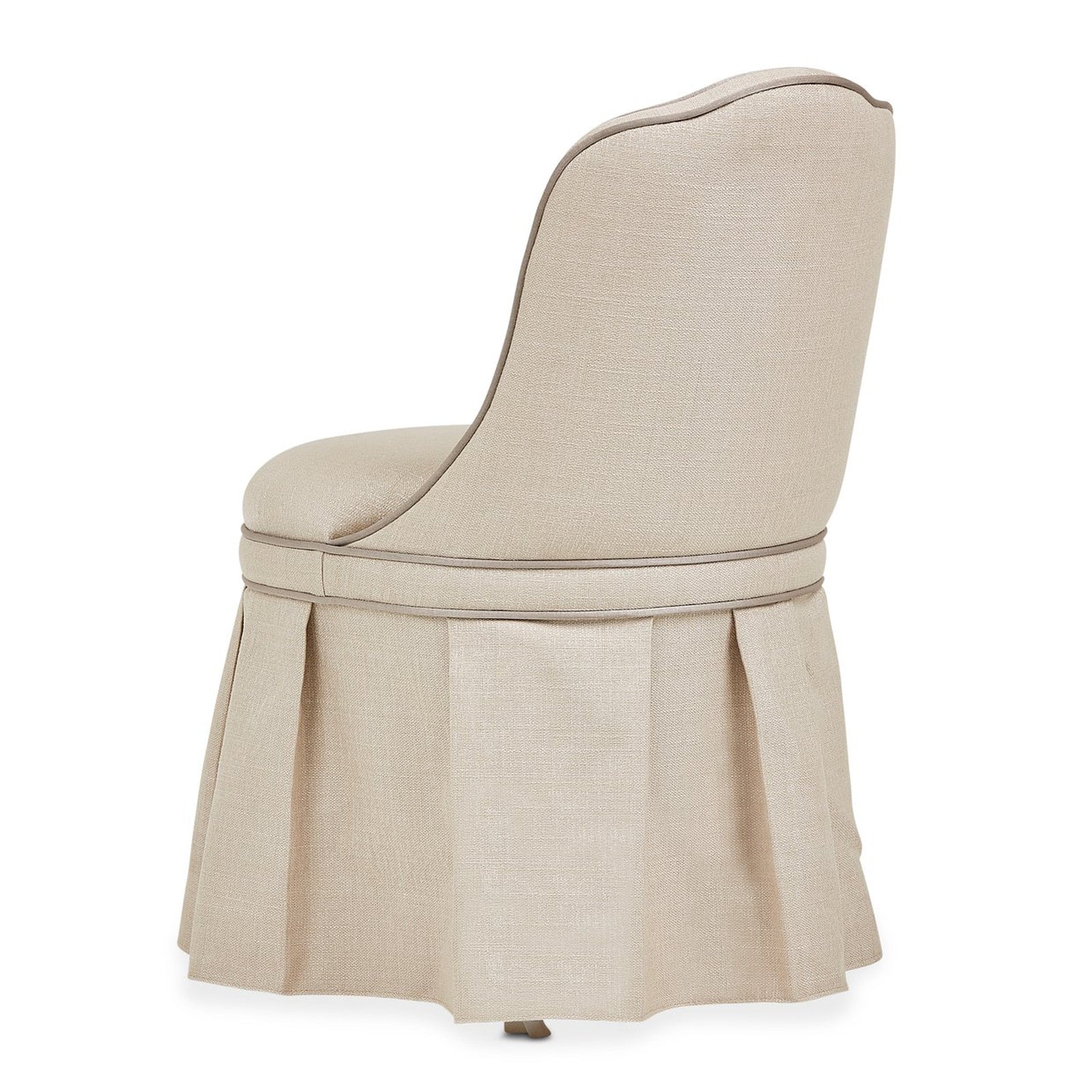 Michael Amini Villa Cherie Tufted Vanity Chair