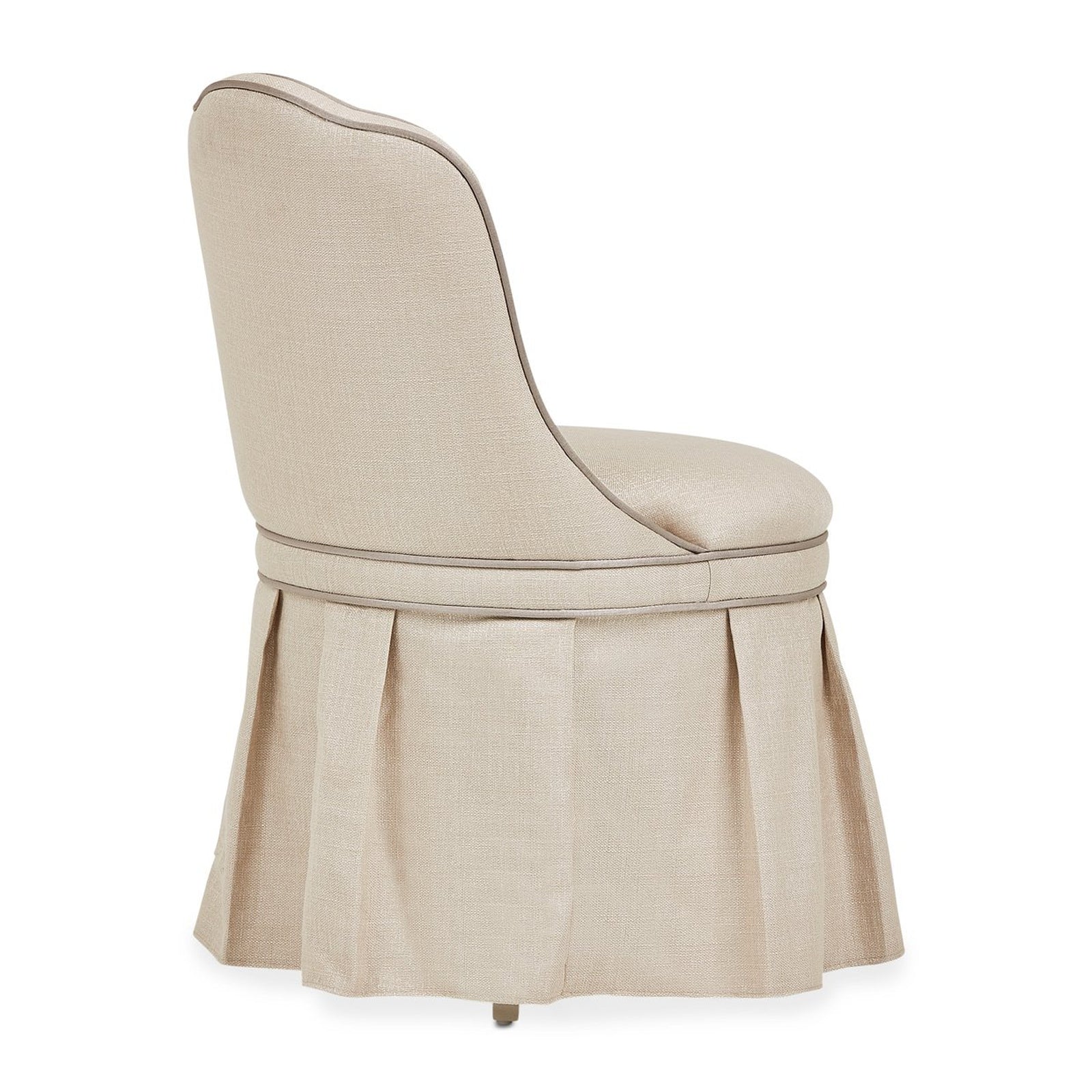 Michael Amini Villa Cherie Tufted Vanity Chair