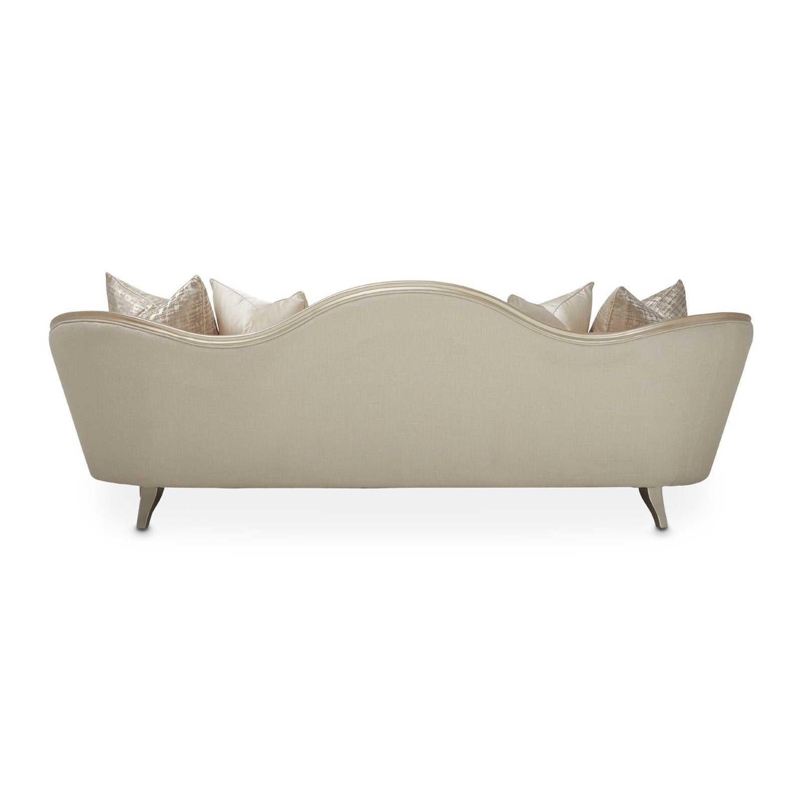 Michael Amini Villa Cherie Caramel Sofa