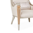 Michael Amini Villa Cherie Caramel Accent Chair