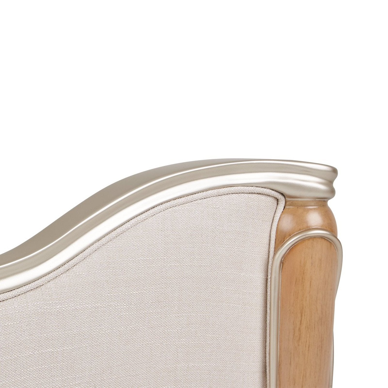 Michael Amini Villa Cherie Caramel Accent Chair