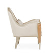 Michael Amini Villa Cherie Caramel Accent Chair