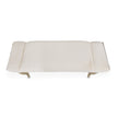 Michael Amini Villa Cherie Hazelnut Bed Bench