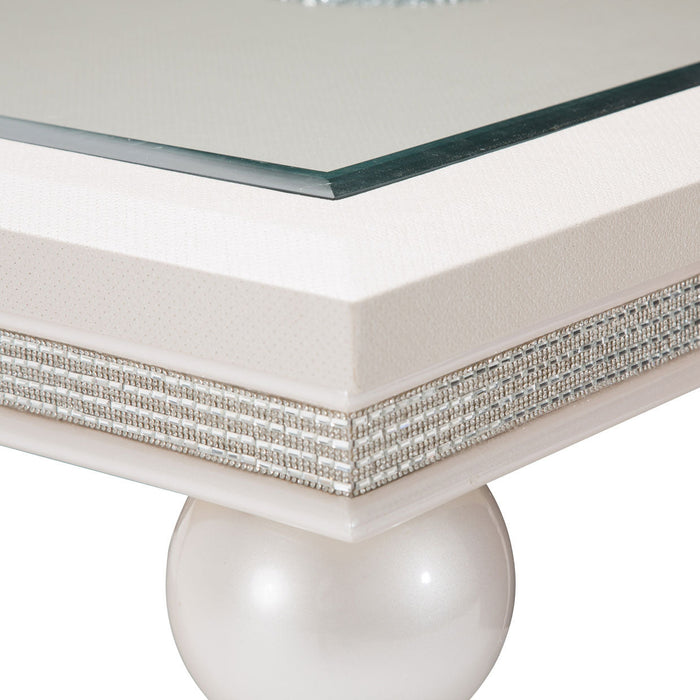 Michael Amini Glimmering Heights Extendable Dining Table