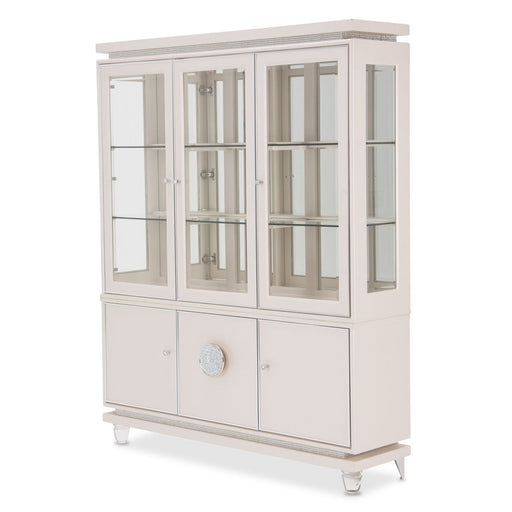 Michael Amini Glimmering Heights China with Buffet Display Cabinet