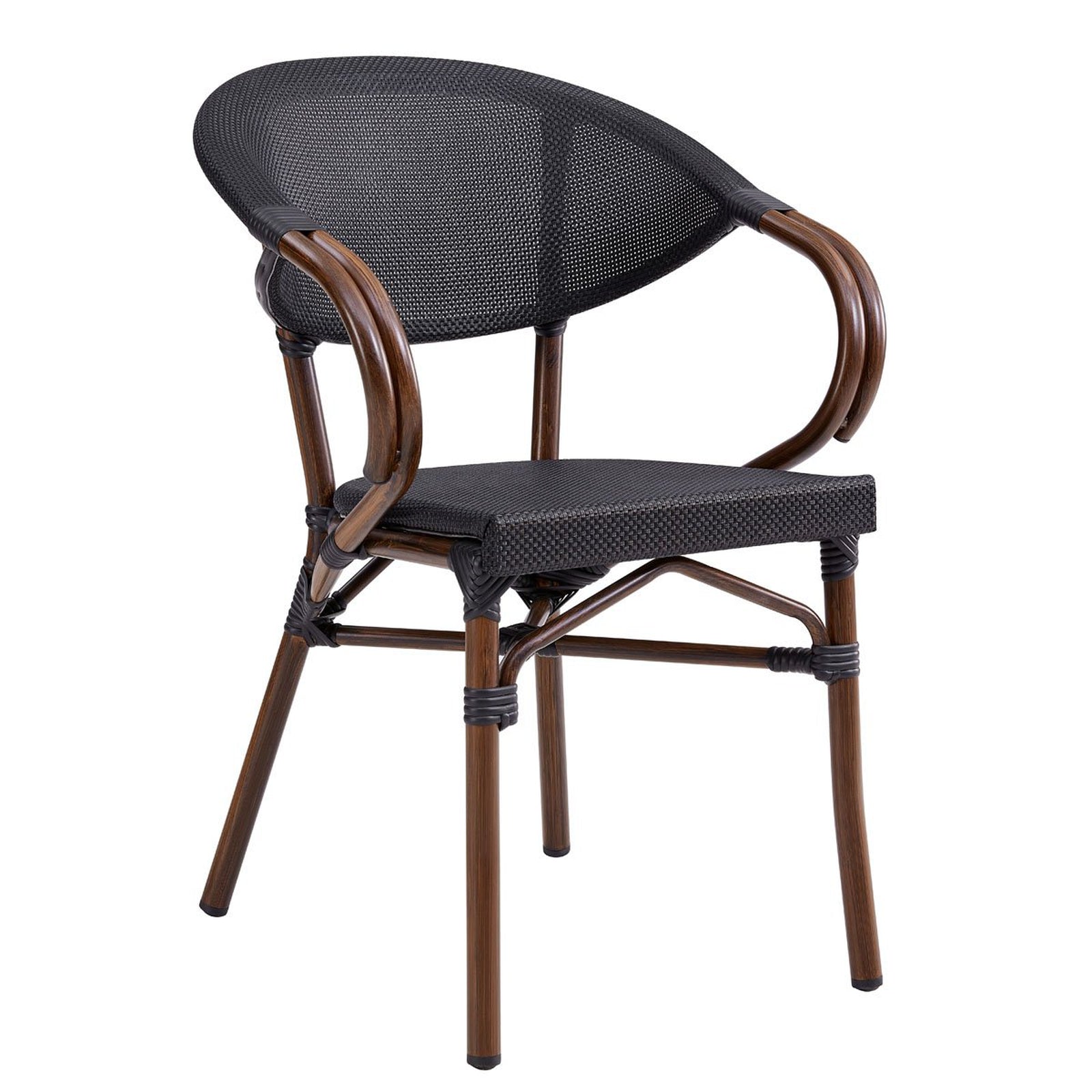 Euro Style Jannie Stacking Arm Chair - Set of 2