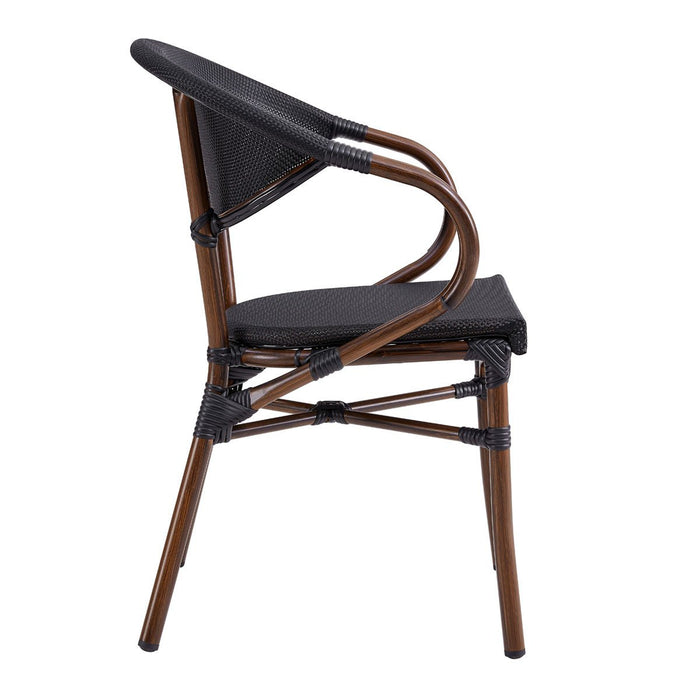 Euro Style Jannie Stacking Arm Chair - Set of 2