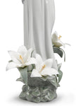 Lladro Madonna of The Flowers Figurine