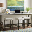 Universal Furniture Curated Essence Console Table with Stools