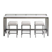 Universal Furniture Curated Essence Console Table with Stools