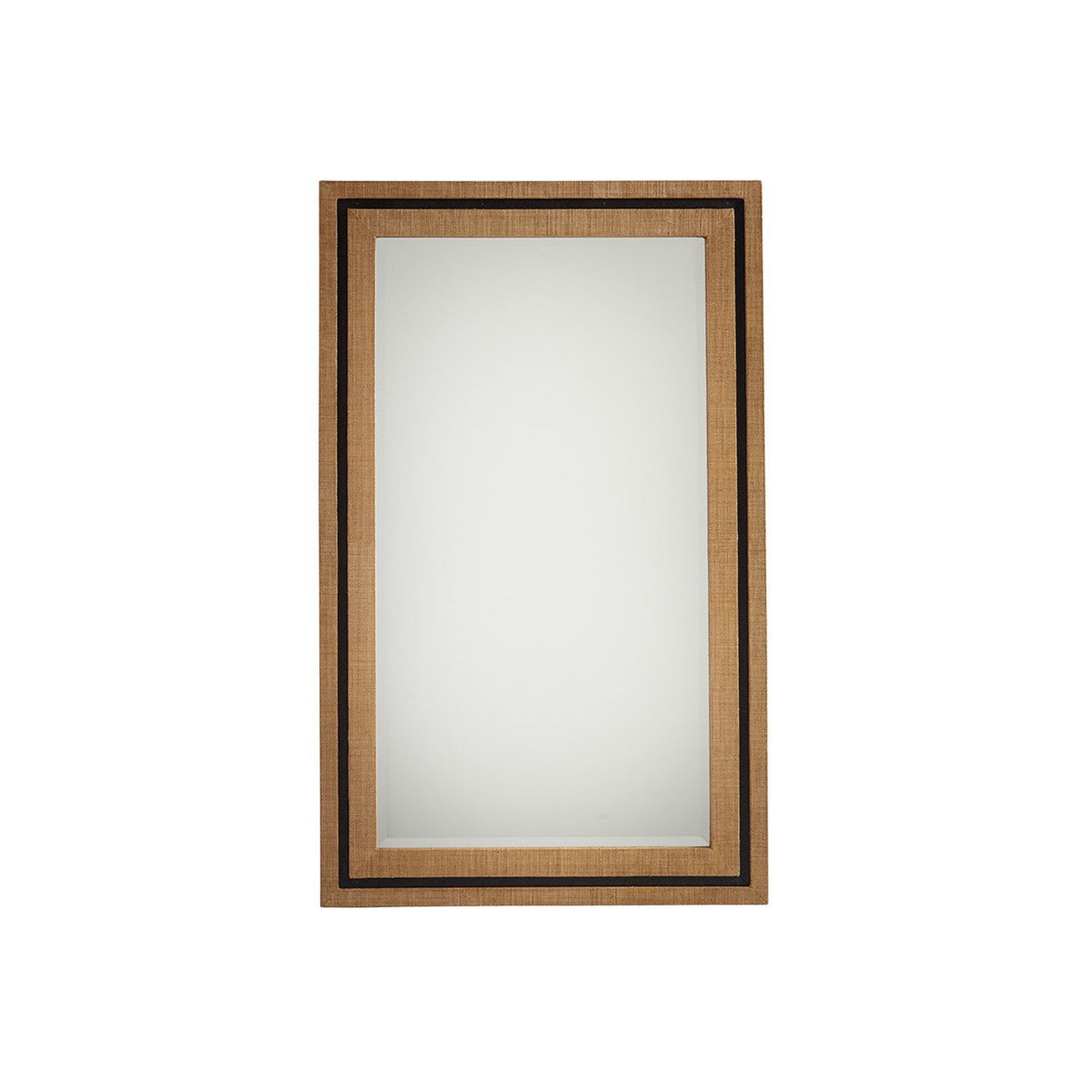 Barclay Butera Newport La Costa Rectangular Raffia Mirror