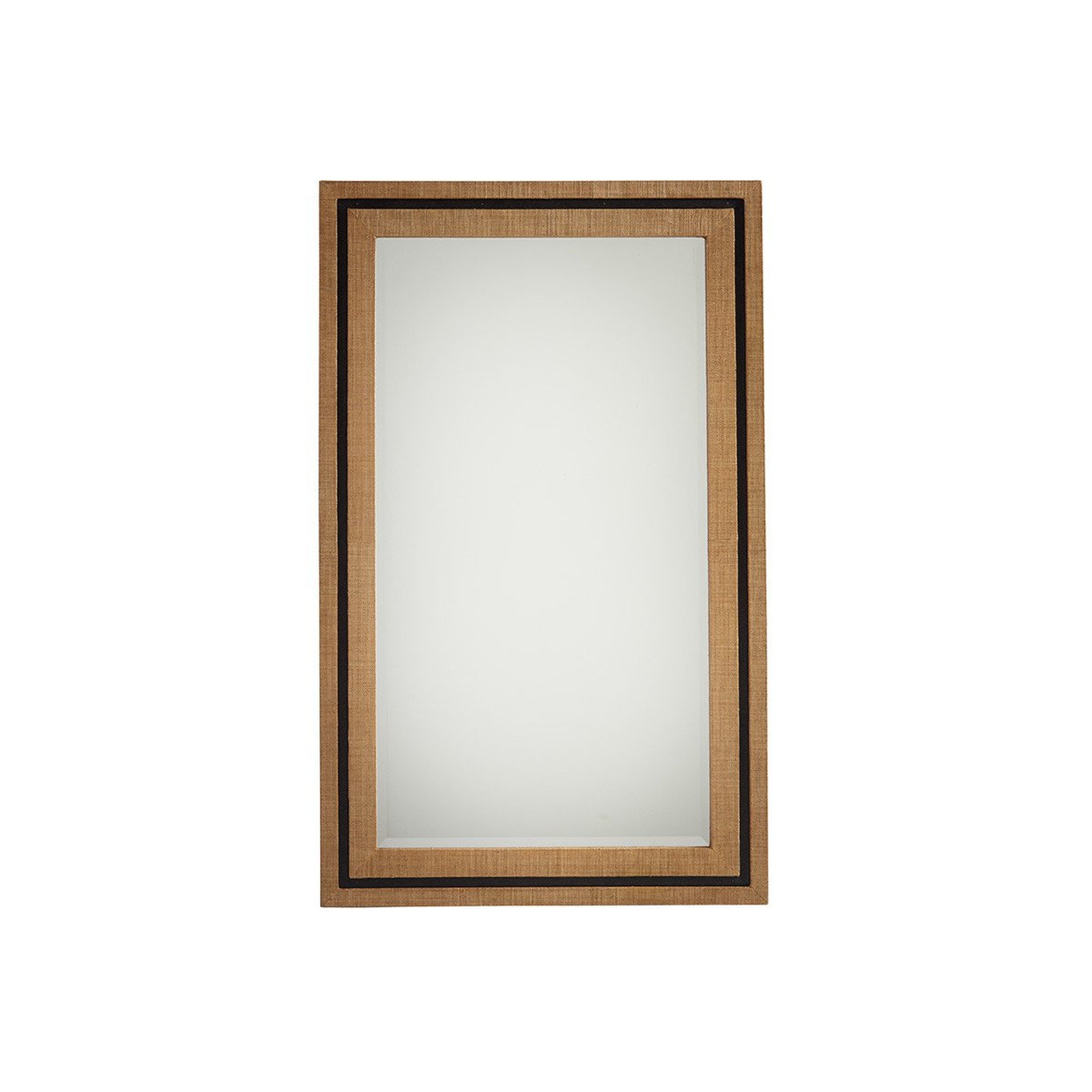 Barclay Butera Newport La Costa Rectangular Raffia Mirror