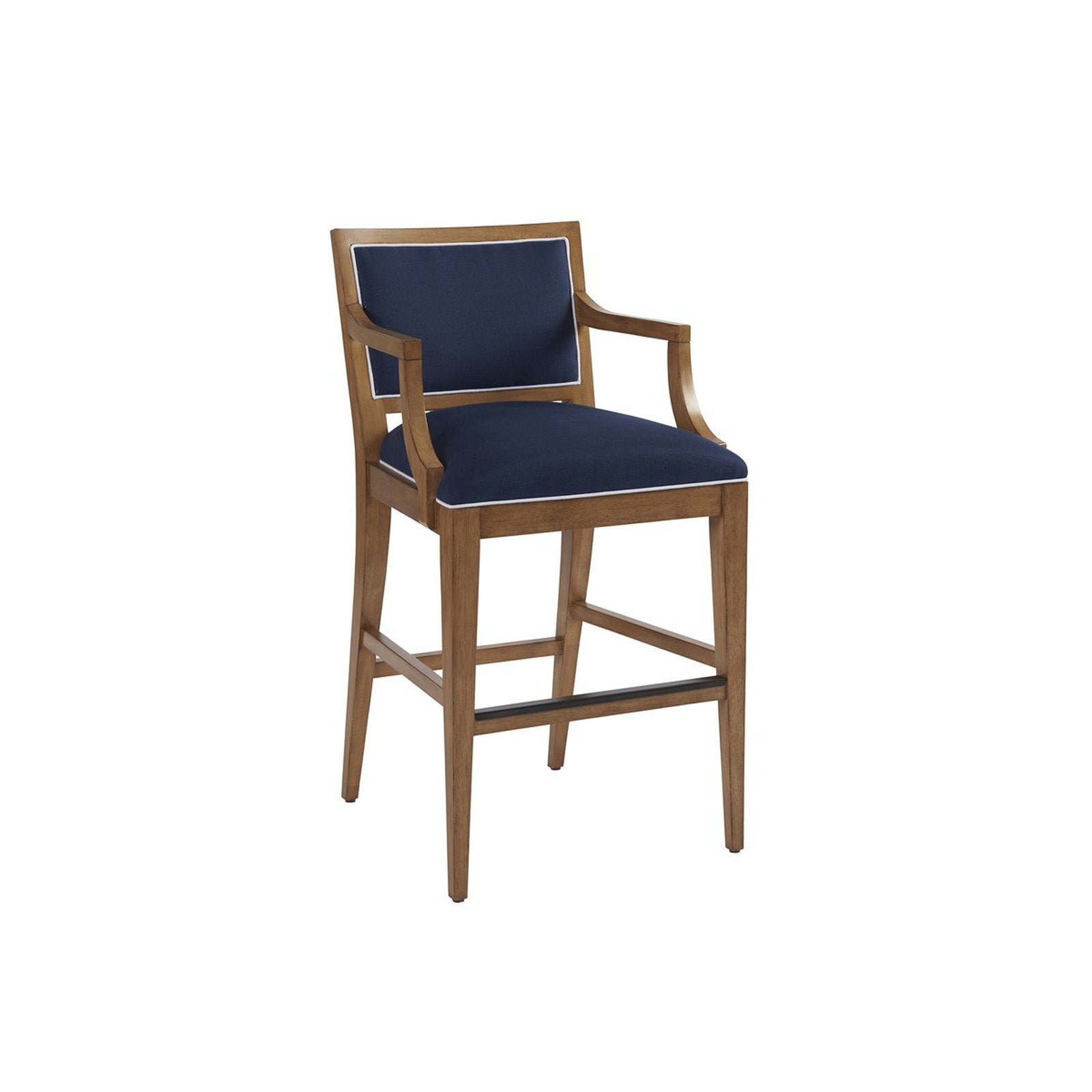 Barclay Butera Newport Eastbluff Upholstered Bar Stool Customizable