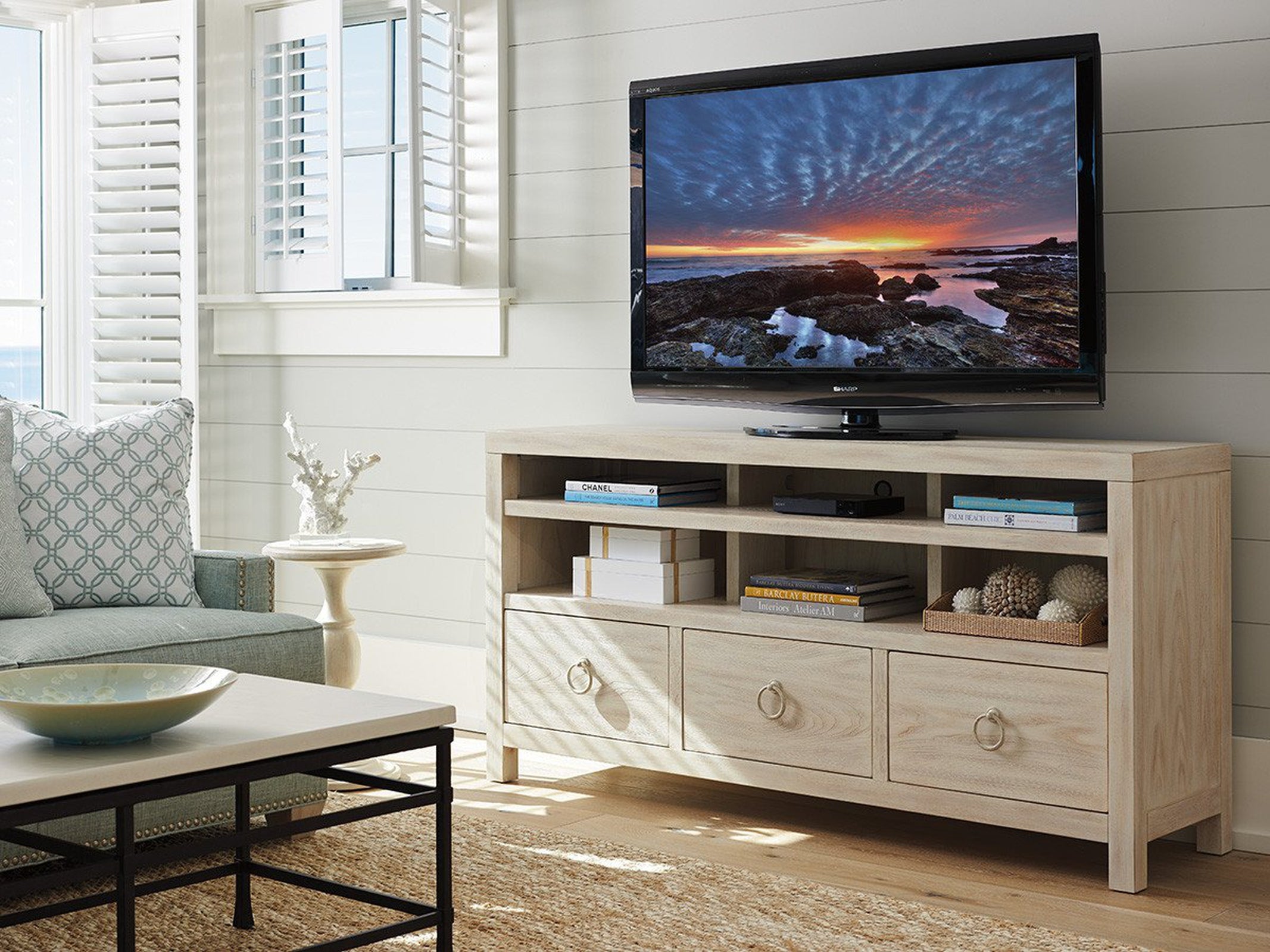 Barclay Butera Newport Promontory Media Console