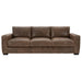 Bernhardt Dawkins Leather Sofa