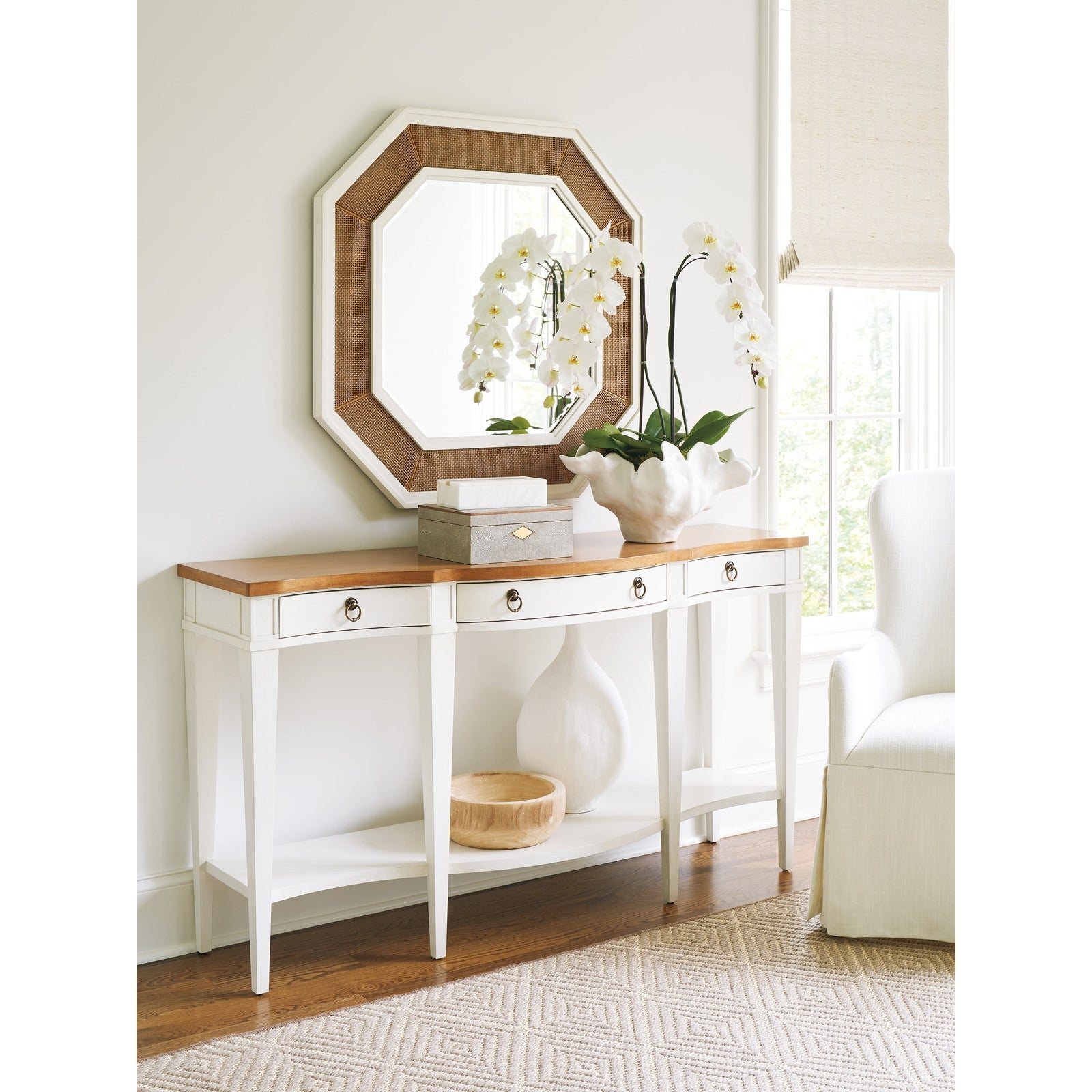 Barclay Butera Laguna Headlands Bowfront Sideboard