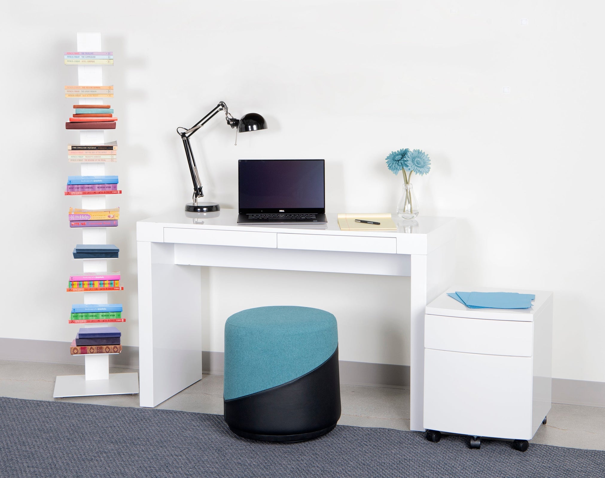Euro Style Sapiens 60-inch Bookcase Tower