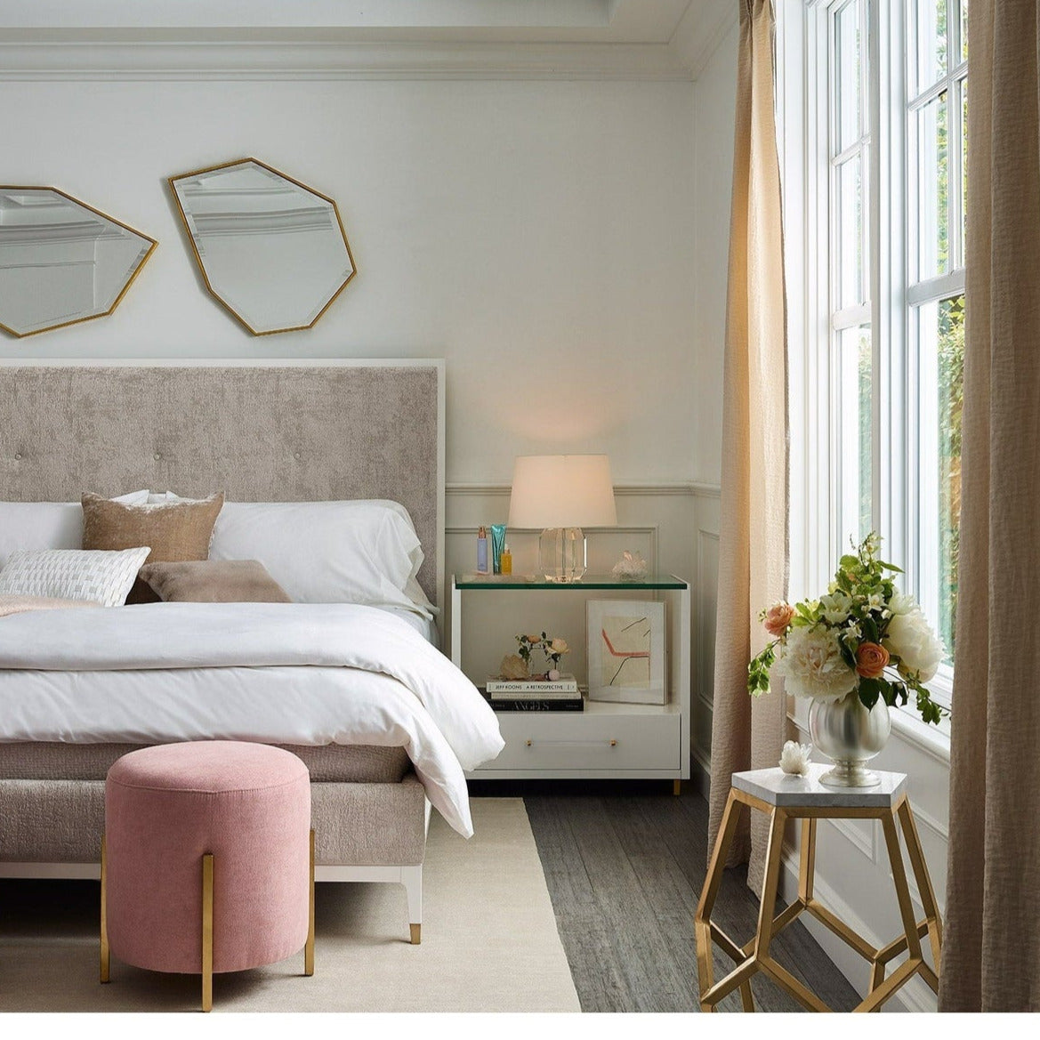 Universal Furniture Love Joy Bliss Kawaii Accent Mirror