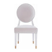 Universal Furniture Love Joy Bliss Oval Back Side Chair - Set of 2