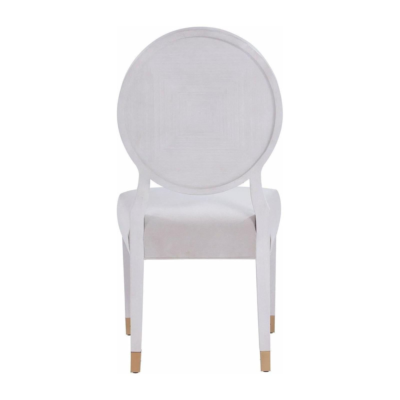 Universal Furniture Love Joy Bliss Oval Back Side Chair - Set of 2