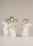 Lladro Angel with Flute Figurine