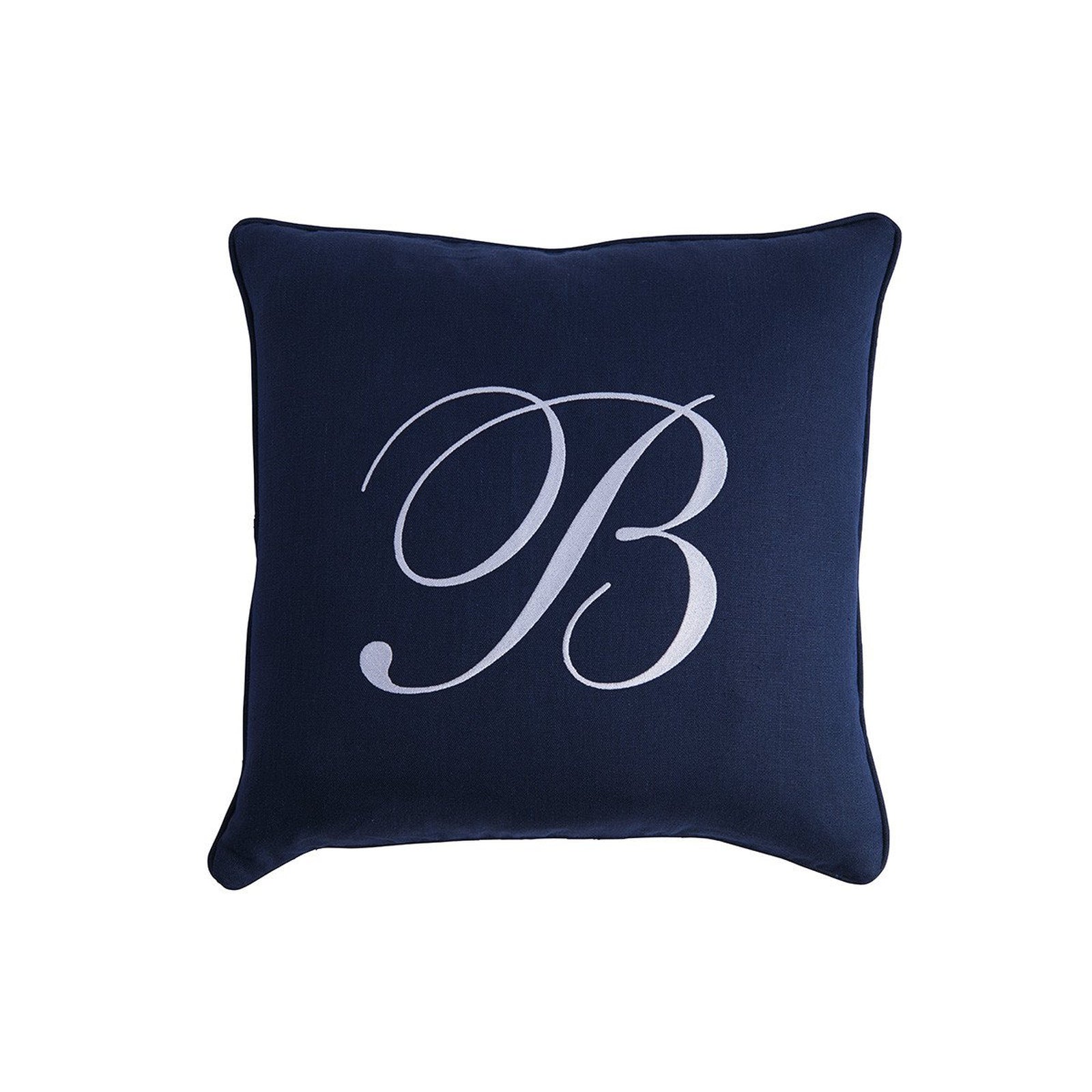 Barclay Butera Upholstery Monogram Signature Pillow