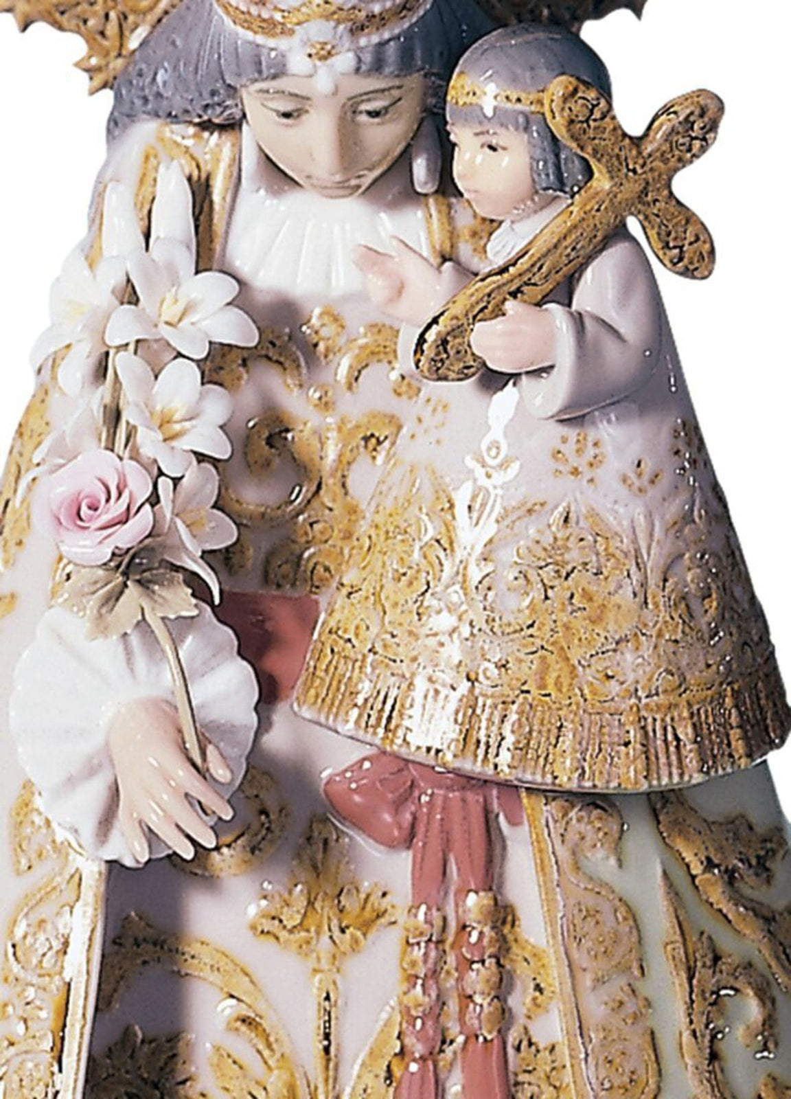 Lladro Our Lady of The Forsaken Figurine Numbered Edition