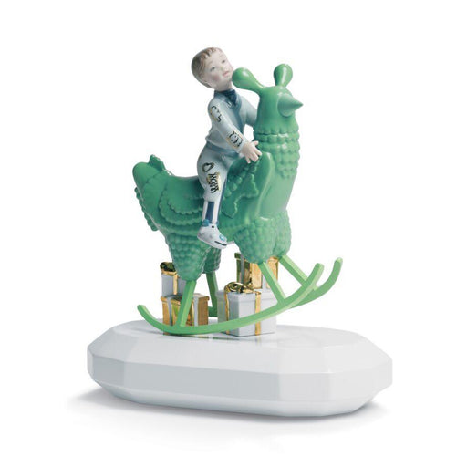 Lladro The Rocking Chicken Ride Figurine By Jaime Hayon