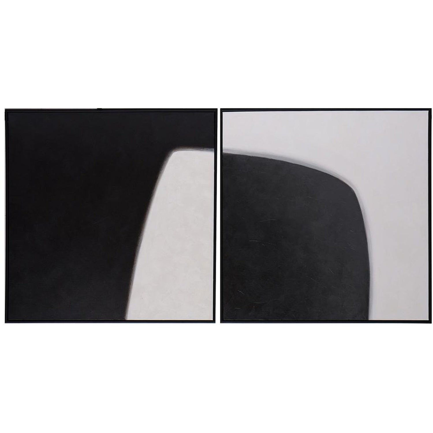 Sunpan Double Cross - Set of 2 - 48" x 48" - Black Floater Frame