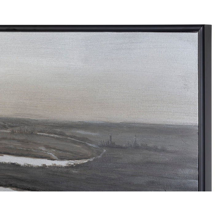 Sunpan Lonesome Wetlands - 60" x 60" - Black Floater Frame