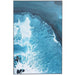 Sunpan Aquamarine Set of 2 - 40" x 60" - Distressed Brown Floater Frame