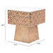 Zuo Mayan Side Table Gold