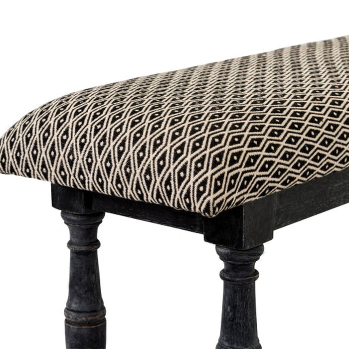 Surya Avalanche Upholstered Bench