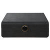 Uttermost Lalique Black Shagreen Box