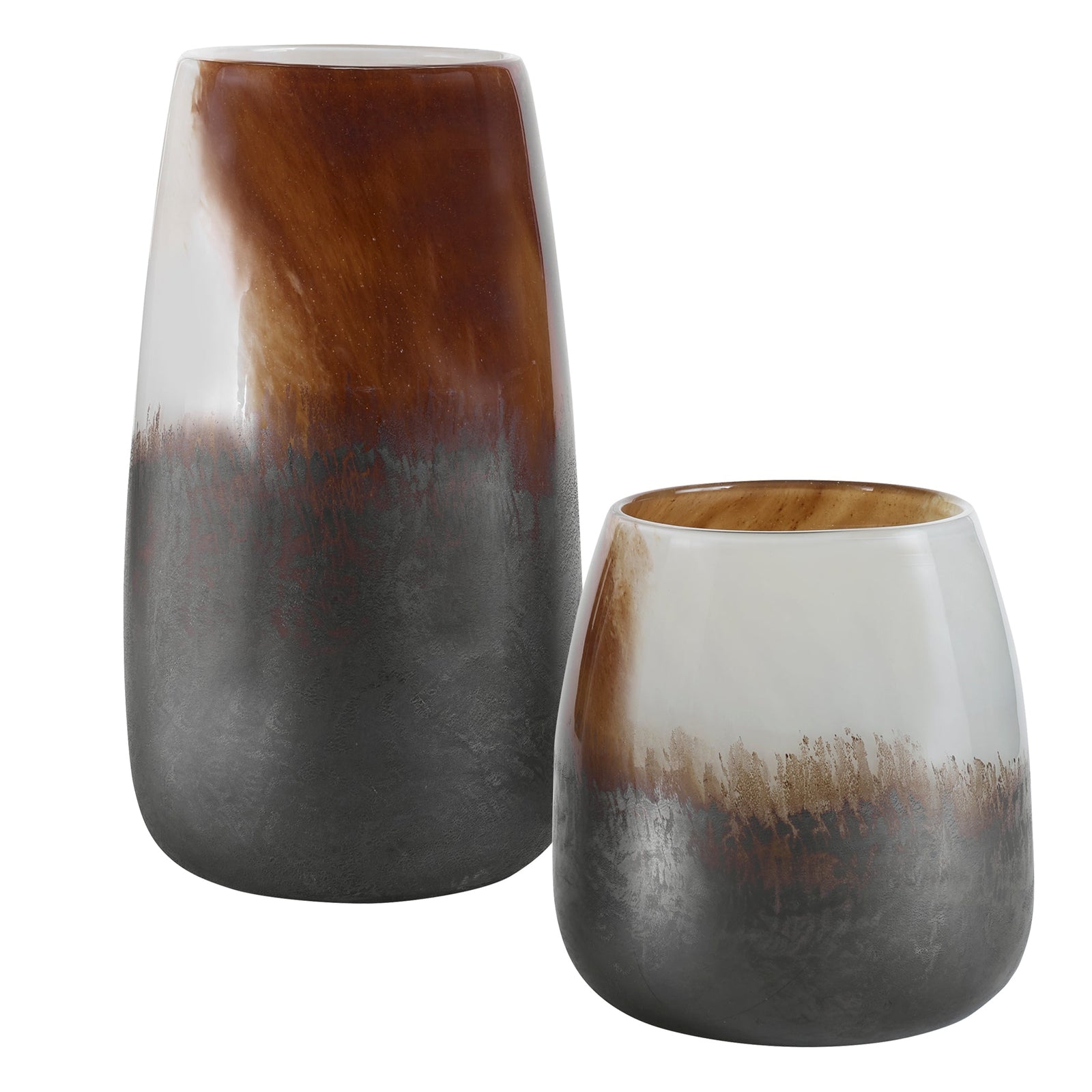 Uttermost Desert Wind Glass Vases - Set of 2